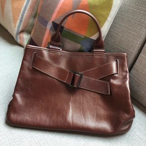 Longchamp Brown Handle Bag
